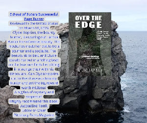 Published review of suspense thriller "Over the Edge"